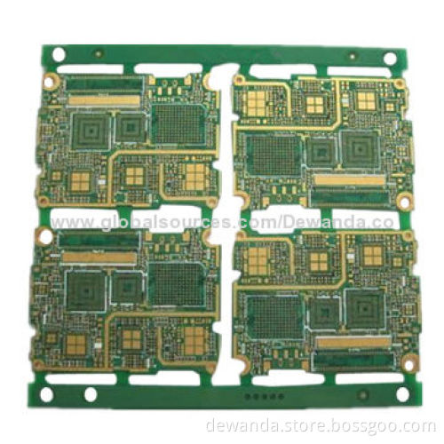 Multilayer PCBs boards with 2oz copper thickness and immersion gold surface treatment
